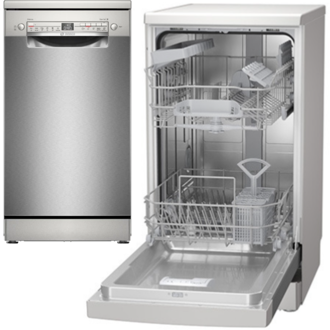 LVJ. BOSCH SPS2HKI55E 6P 45CM 46DB DSP INOX