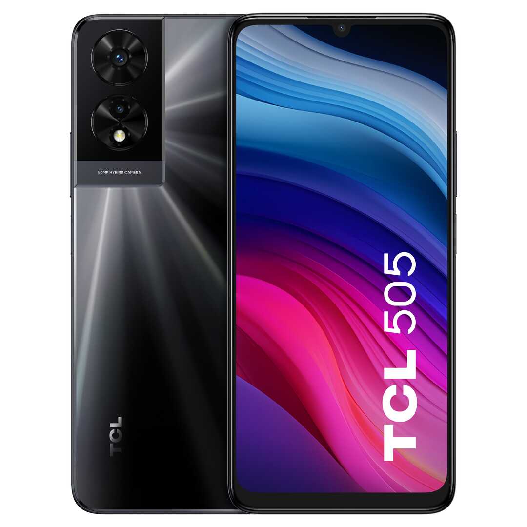 SMARTPHONE TCL 505 T509K3 6/256 6,75 SPACE GRAY