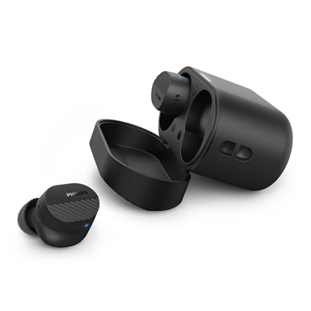 AURICULARES PHILIPS TAT5000BK BT 5.4 IPX5, NEGRO