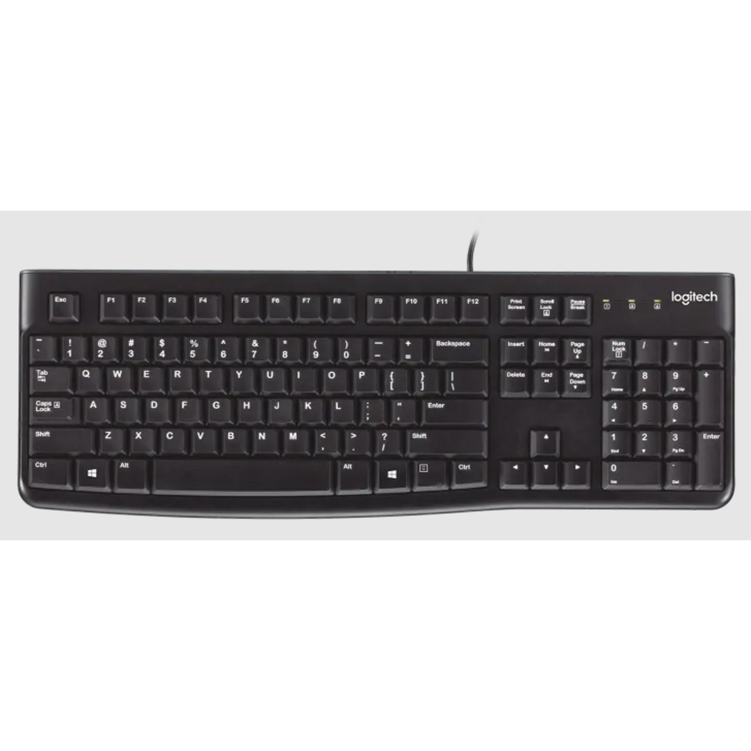 TECLADO LOGITECH K120 USB NEGRO 920-002499