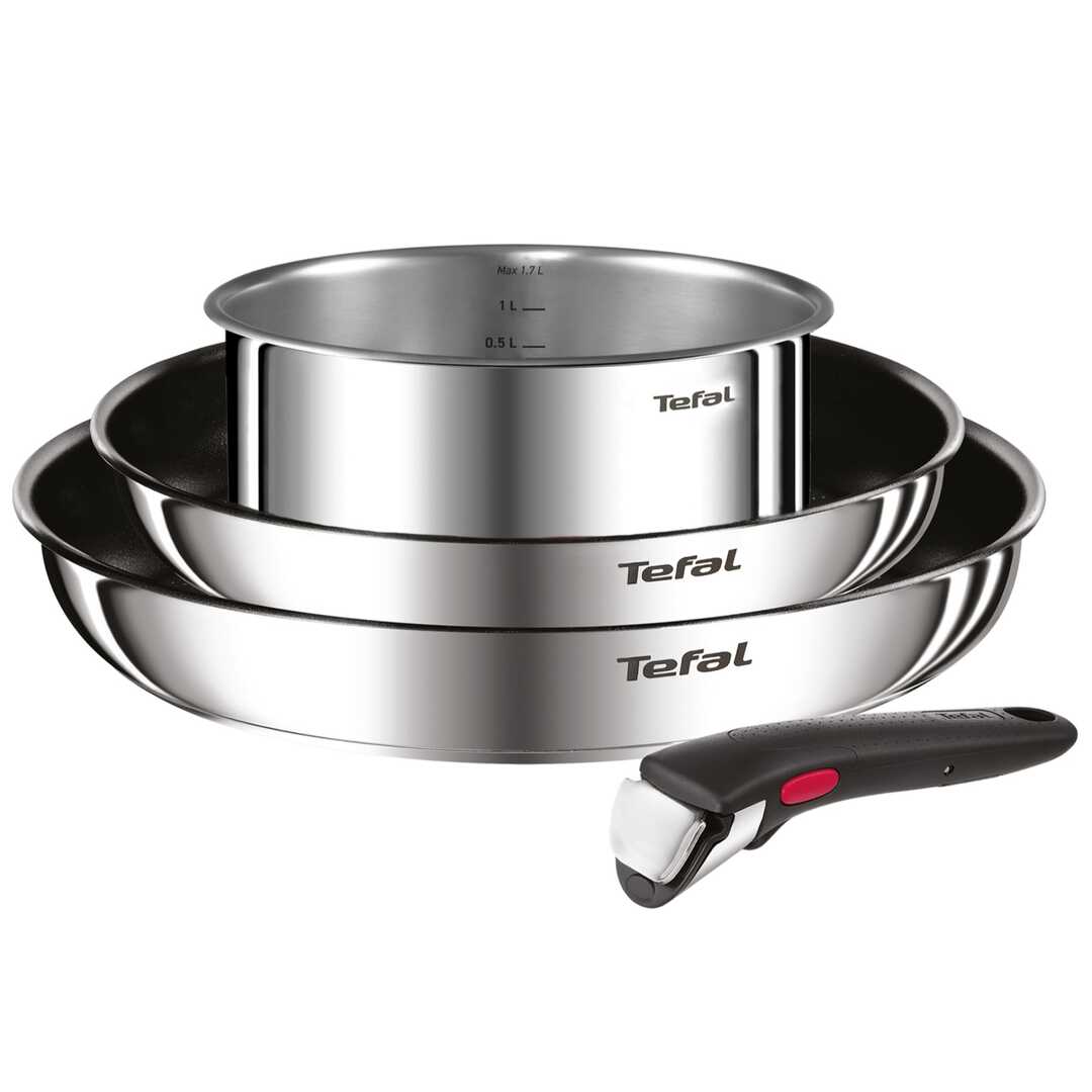 LOTE SARTENES TEFAL L881S INGENIO 22/26+CAZO+MANGO