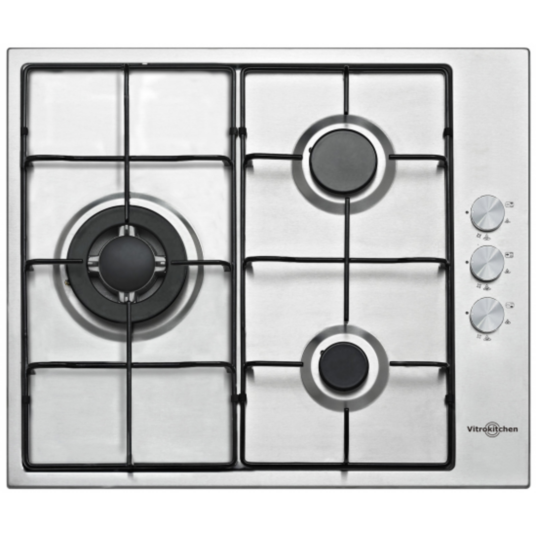ENCIM. VITROKITCHEN EN630LIB 3F GAS BUT INOX