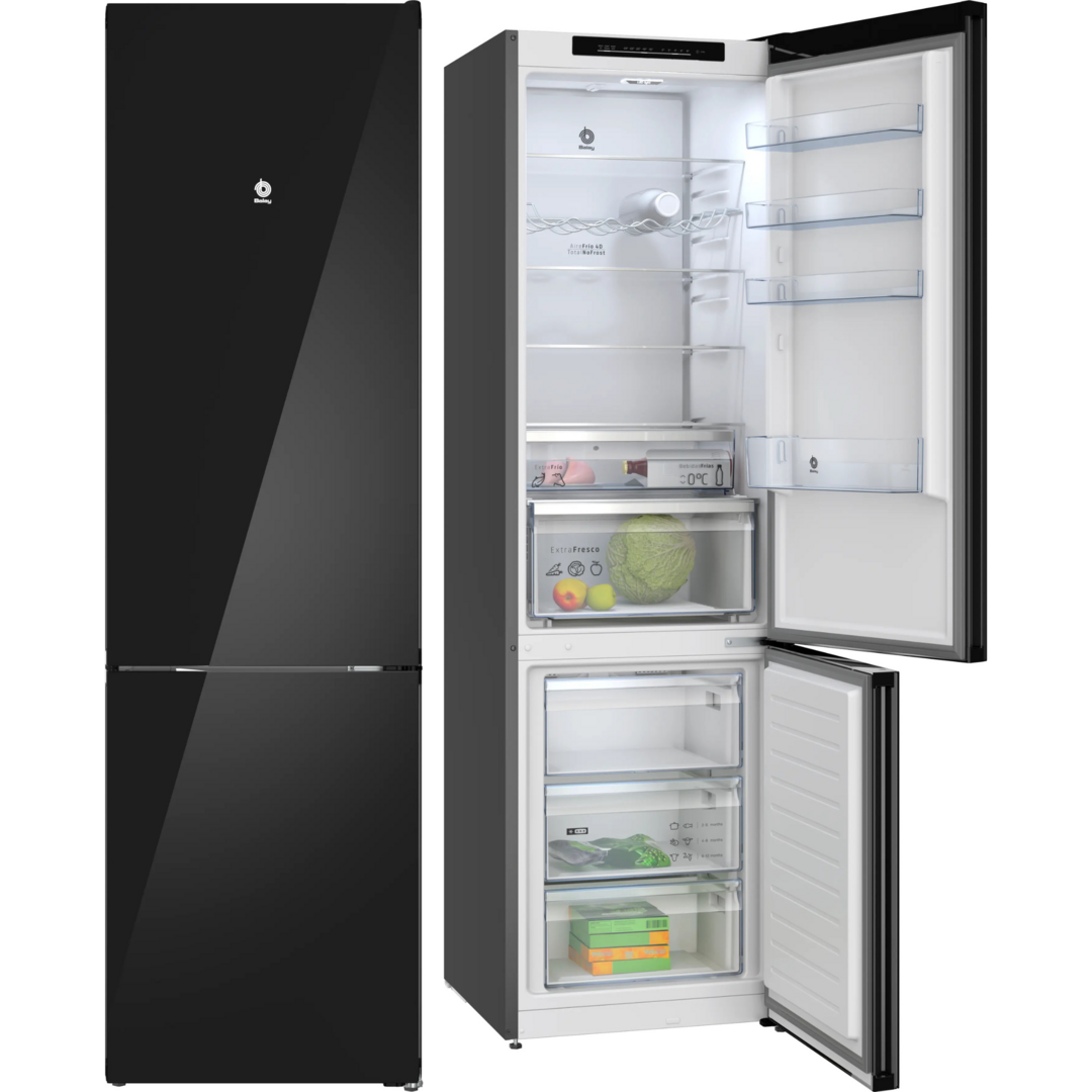 FRICOM. BALAY 3KFD855NI 203x60 368L NF CRISTAL NEG