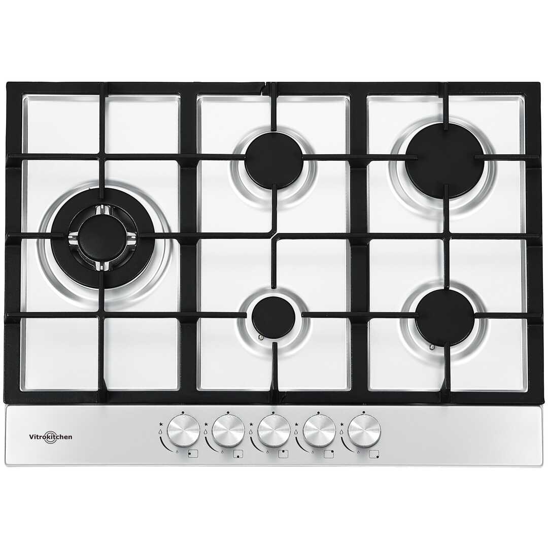 ENCIM. VITROKITCHEN EN73IB 5F 70CM GAS BUT INOX