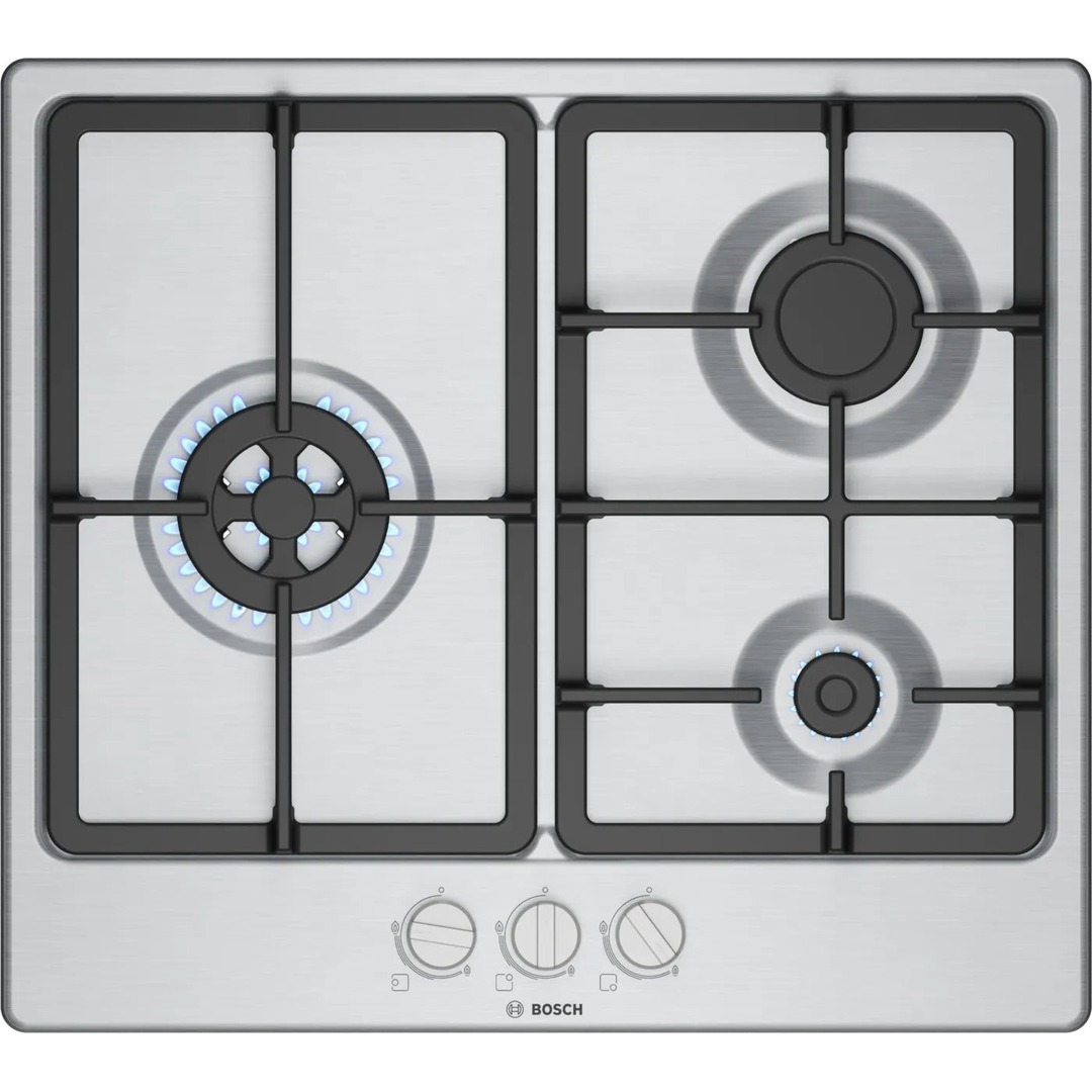 ENCIM. BOSCH PGC6B5K90 3F 60CM GAS NAT INT INOX