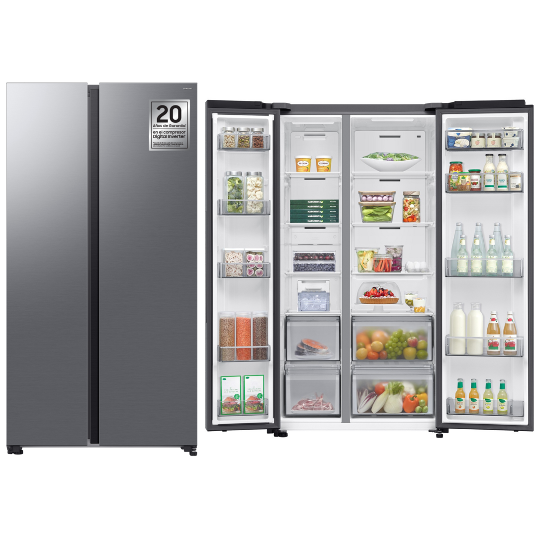 FRI. SAMSUNG RS70F65QETEF 179x92 INOX