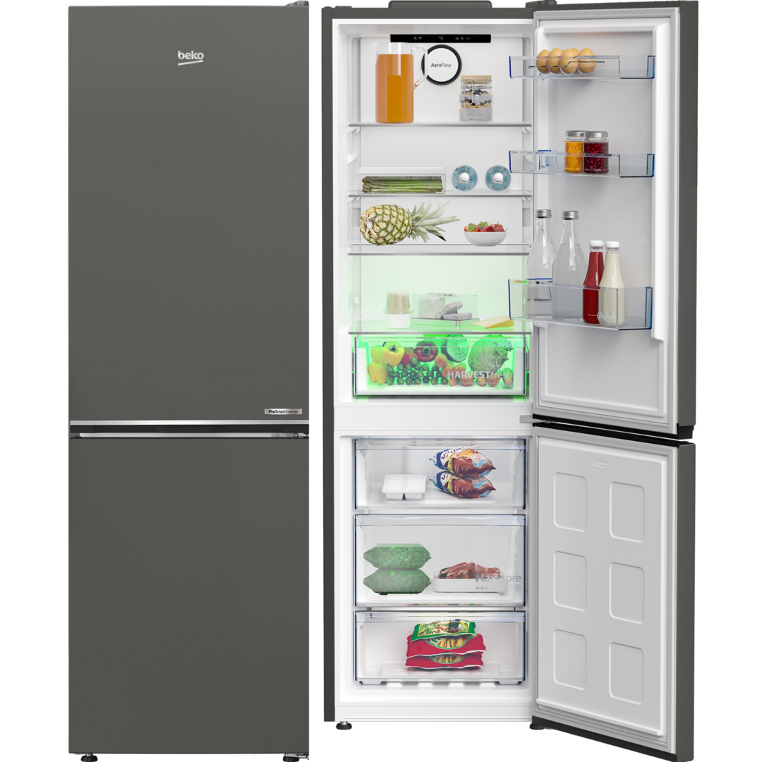 FRICOM. BEKO B5RCNE365HG 186x60 NF LOOK INOX