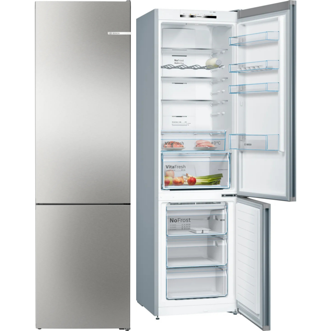 FRICOM. BOSCH KGN39VIEB 203x60 NF INOX