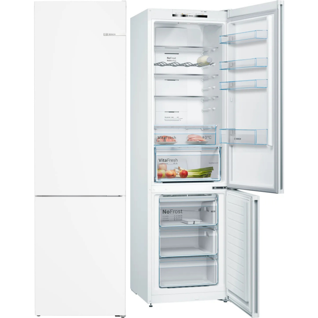 FRICOM. BOSCH KGN39VWDC 203x60 NF BLANCO