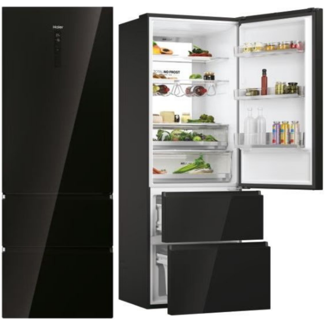 FRICOM. HAIER HTW7720DNGB 200x70 3D 3P NF CRIS.NEG