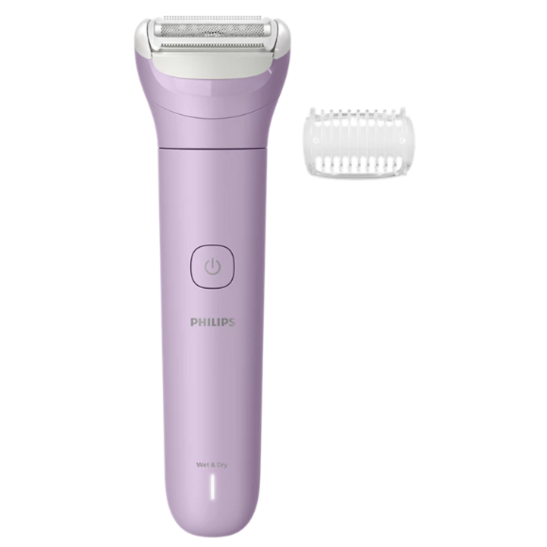RASURADORA PHILIPS BRL138/00 WET&DRY 80MIN 4ACC MORADO