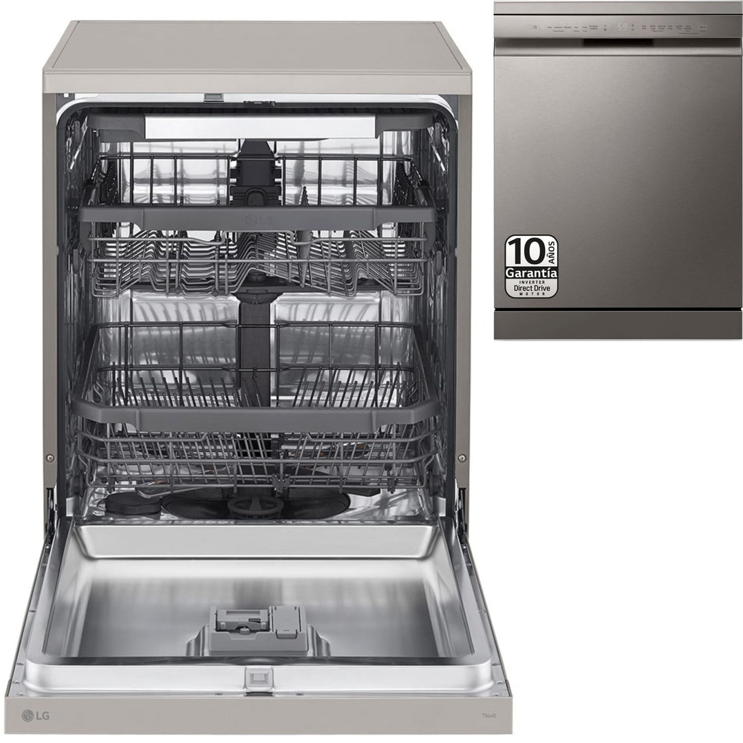 LVJ. LG DF355FP INOX INV. 3ªBAND QUADW DSP