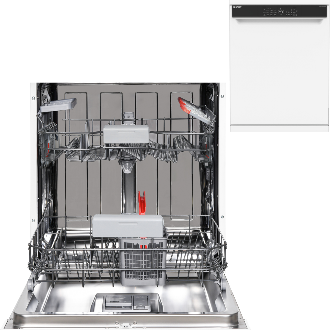 LVJ. SHARP QWNA2XF44CWES 9P 44dBA DSP WHITE