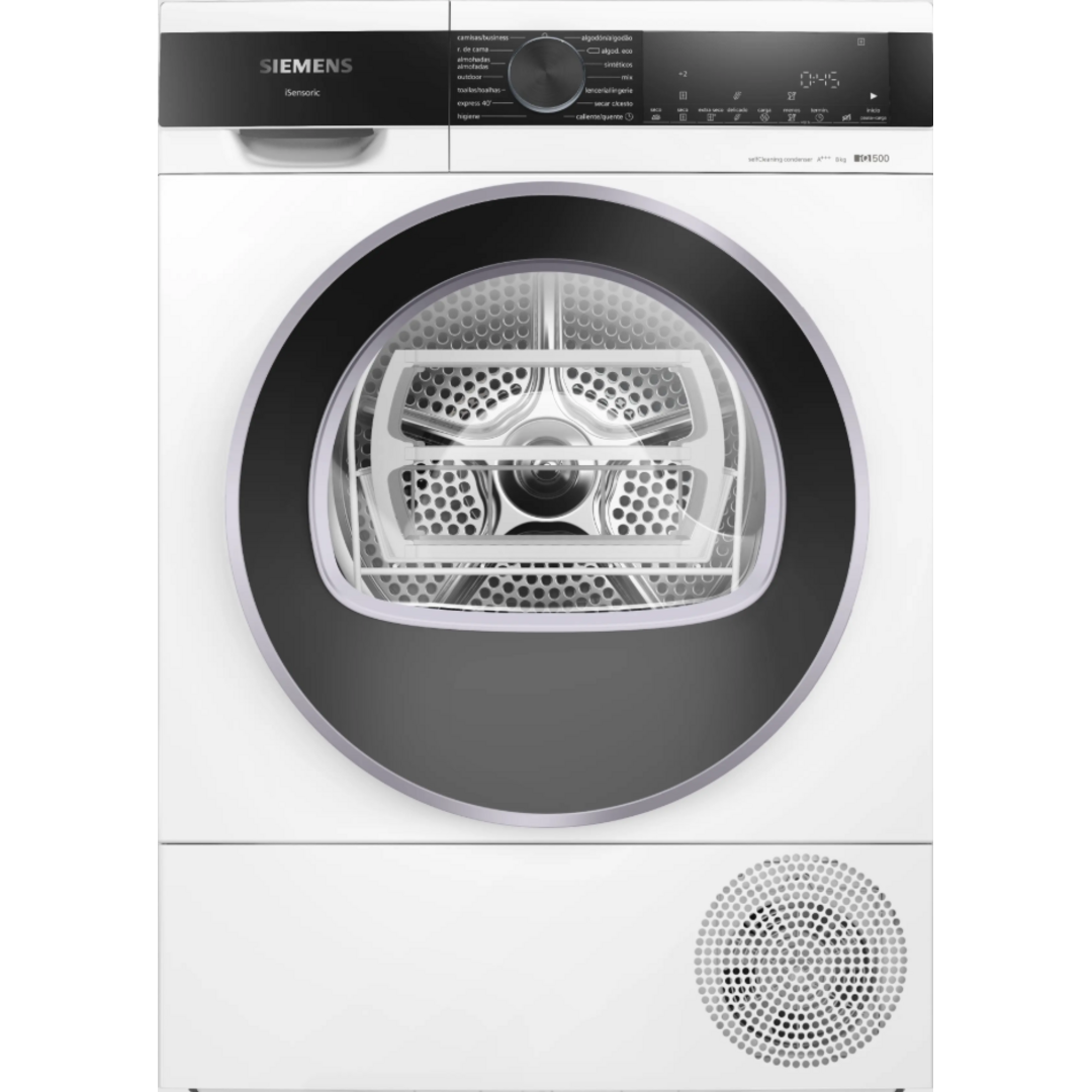 SECADORA SIEMENS WQ35G2D0ES 8KG BC BCO DSP