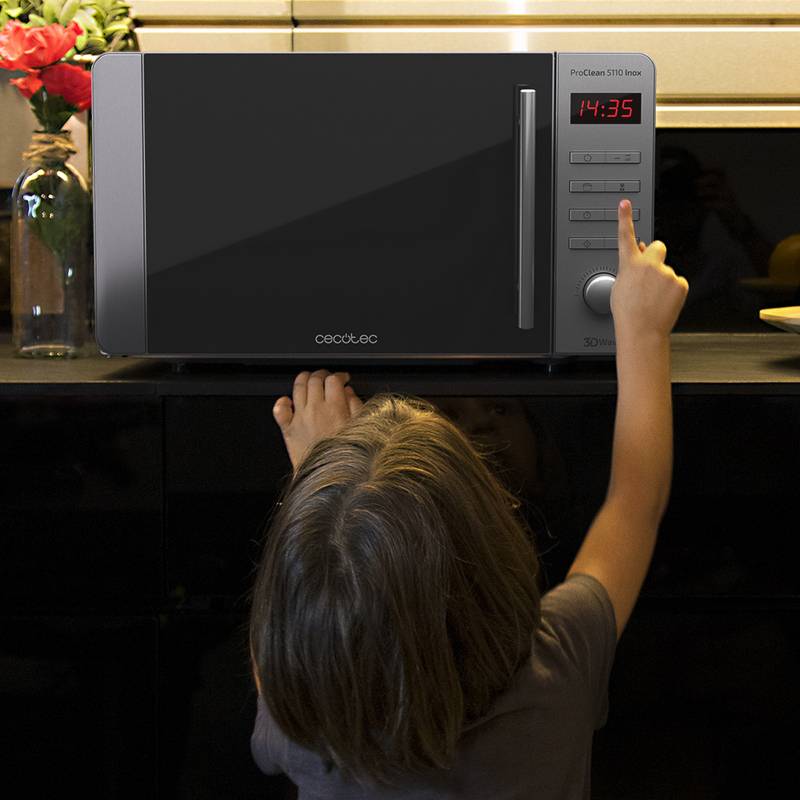 Cecotec ProClean 5110 Inox Microondas con Grill 70 3