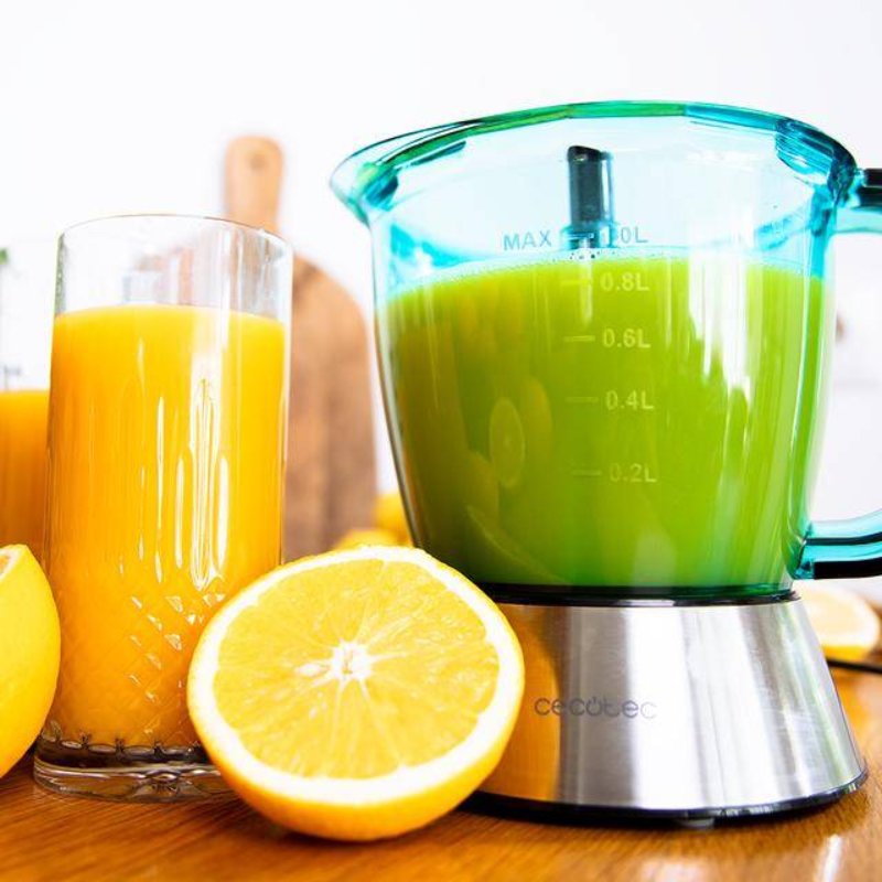 Cecotec Zitra Steel Exprimidor Eléctrico 40W Acero 8