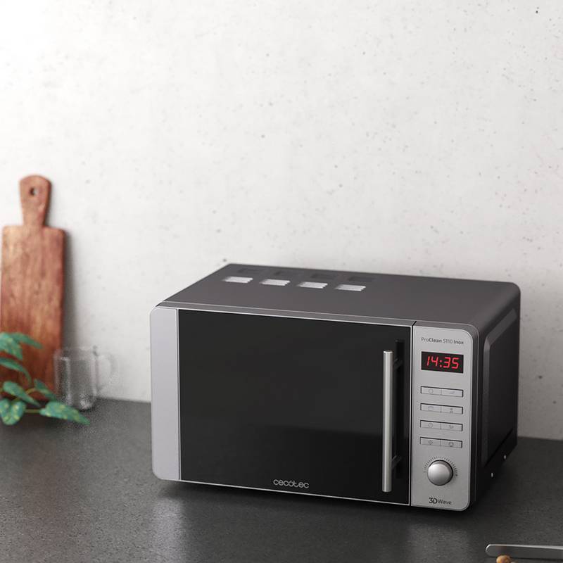 Cecotec ProClean 5110 Inox Microondas con Grill 70 4