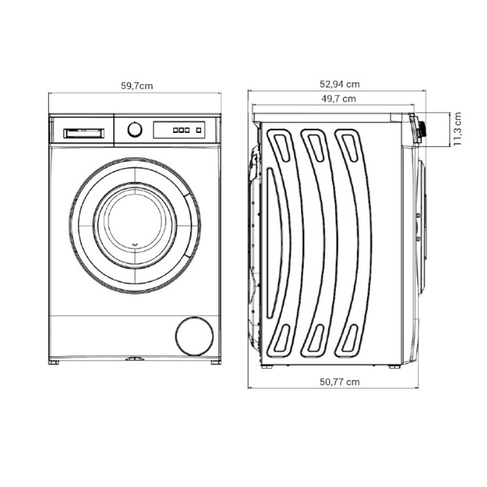 NEW POL LAVADORA 6KG 1000RPM D(A++) 3