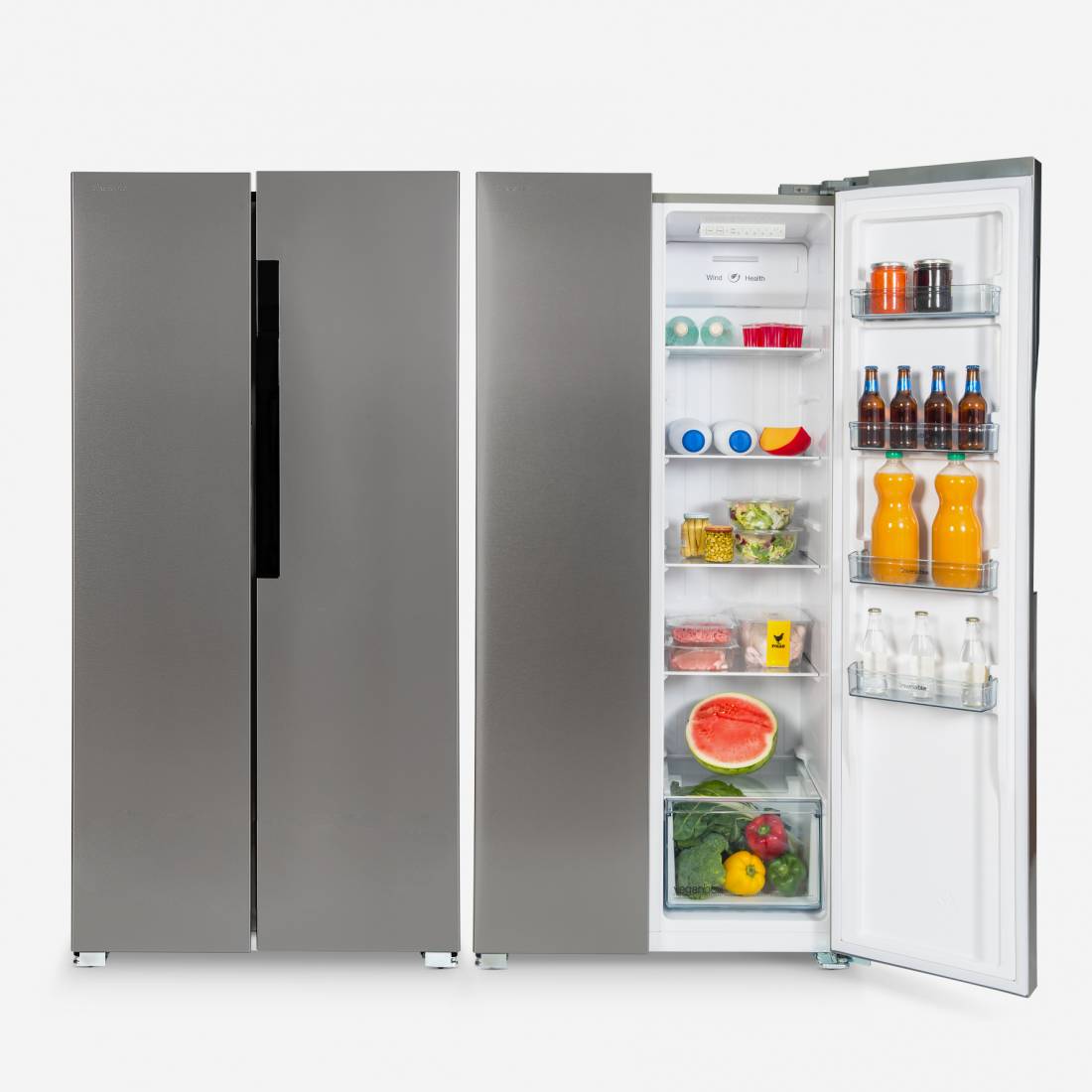 BAIKAL 3007X Frigorífico Americano Inox 177 cm_1