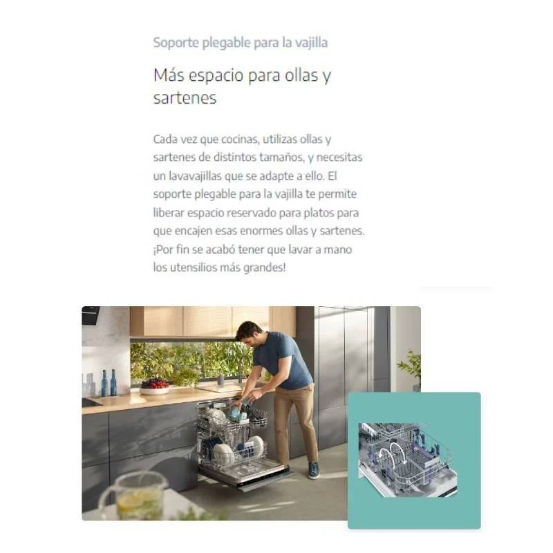 Beko DVS05024X Lavavajillas Capacidad 10 Cubiertos 7