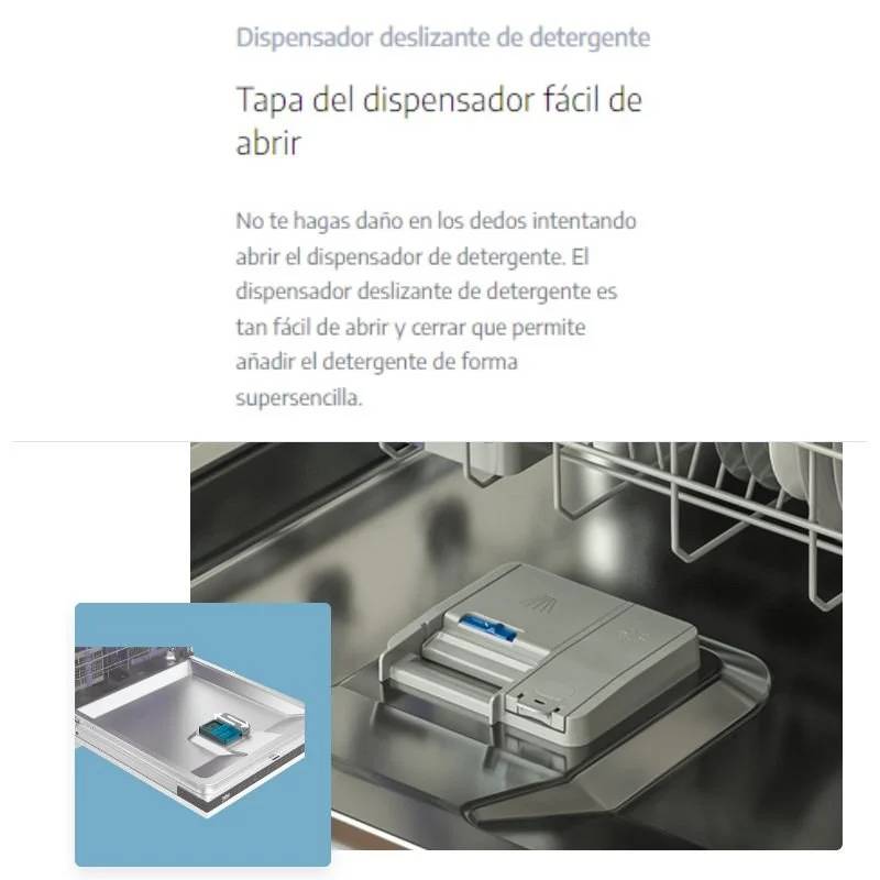 Beko DVS05024X Lavavajillas Capacidad 10 Cubiertos 6