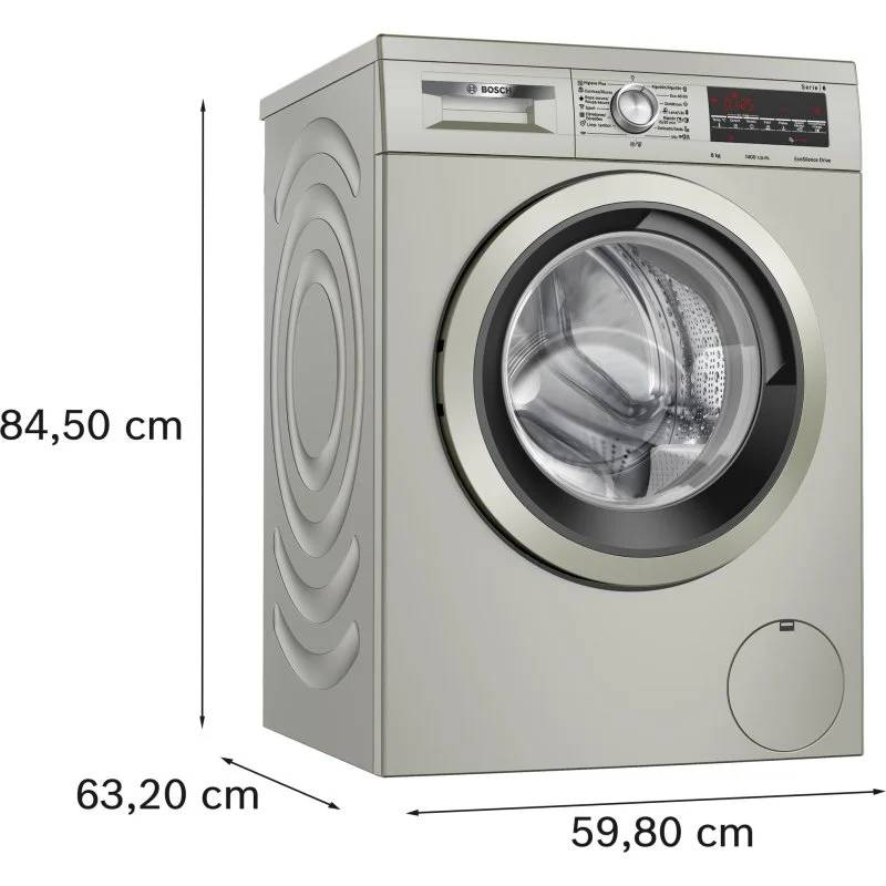 Bosch WUU28T8XES Lavadora Carga Frontal 8Kg A Acer 8