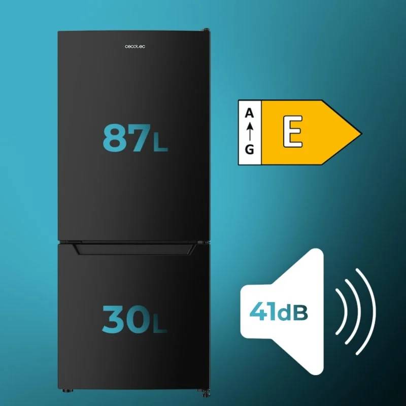 Cecotec Bolero CoolMarket Combi 117 DF Black E Fri