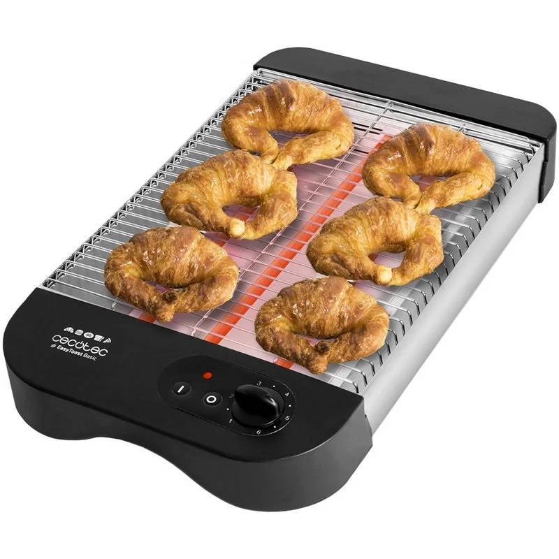 Cecotec EasyToast Basic Tostador Plano 900W_1