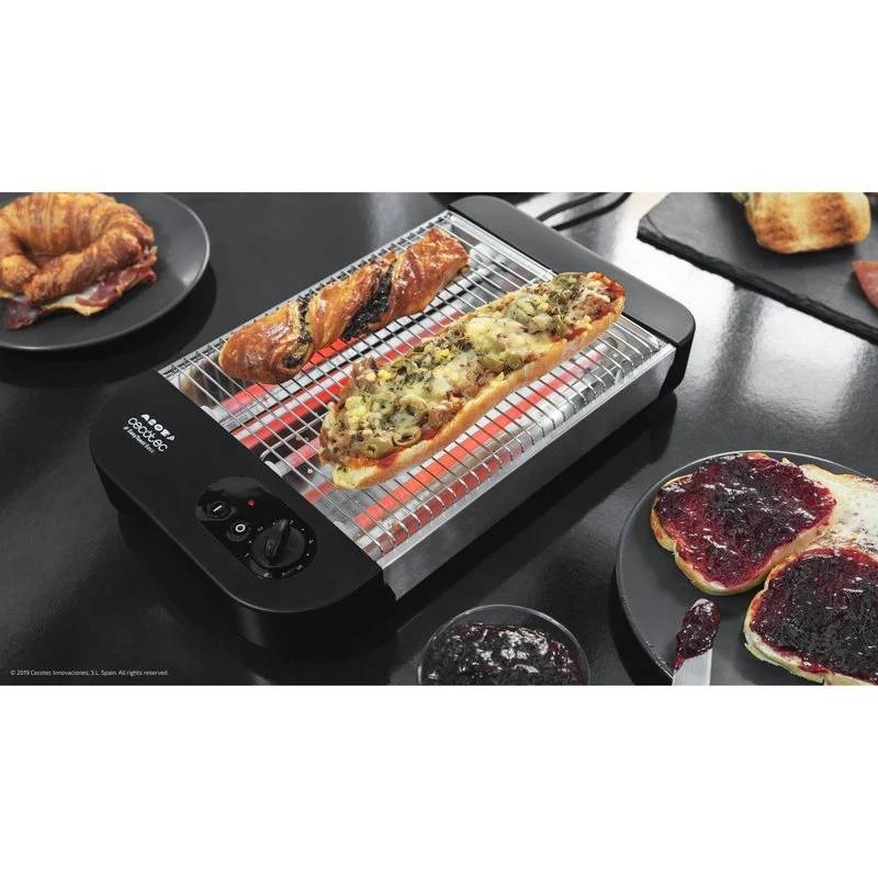 Cecotec EasyToast Basic Tostador Plano 900W 6