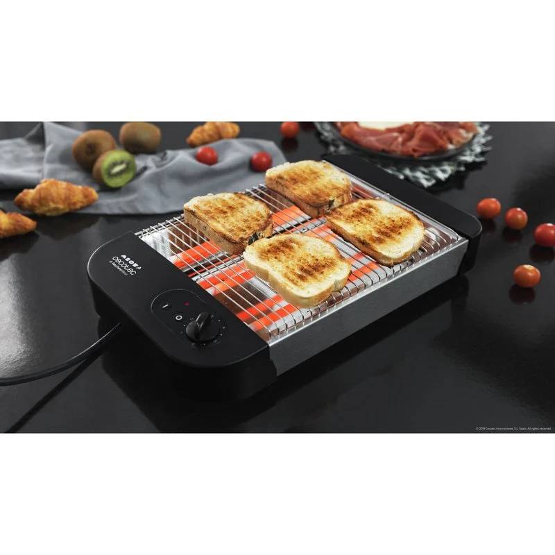 Cecotec EasyToast Basic Tostador Plano 900W 8