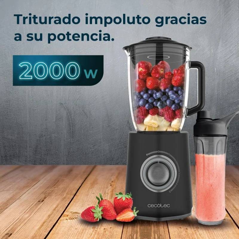Cecotec Power Black Titanium 2000MAX Mix Go Batido 7