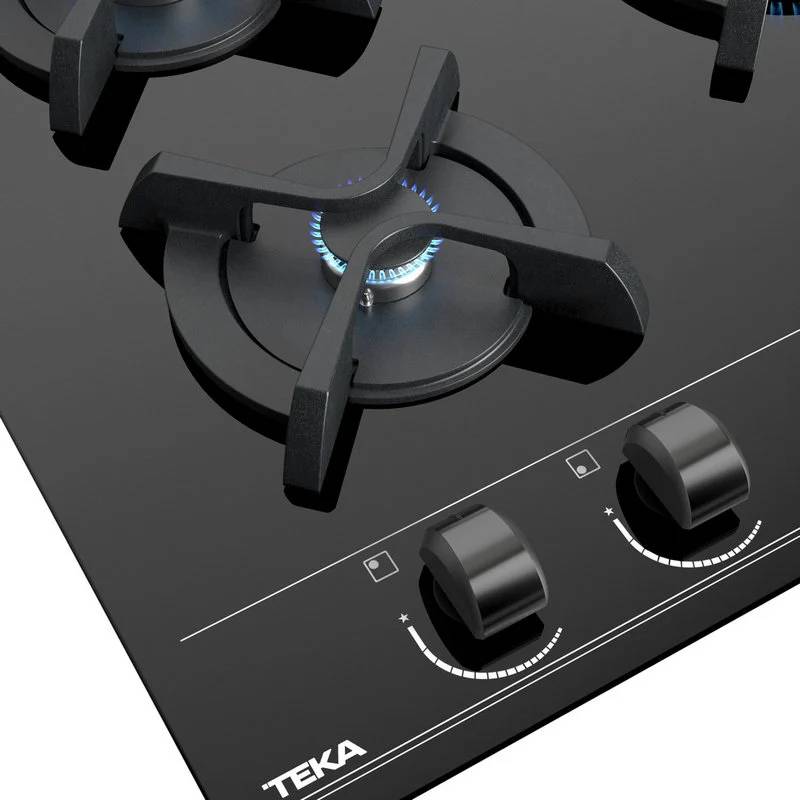 Teka GBC 63010 Placa de Gas Butano 3 Zonas Cristal 6