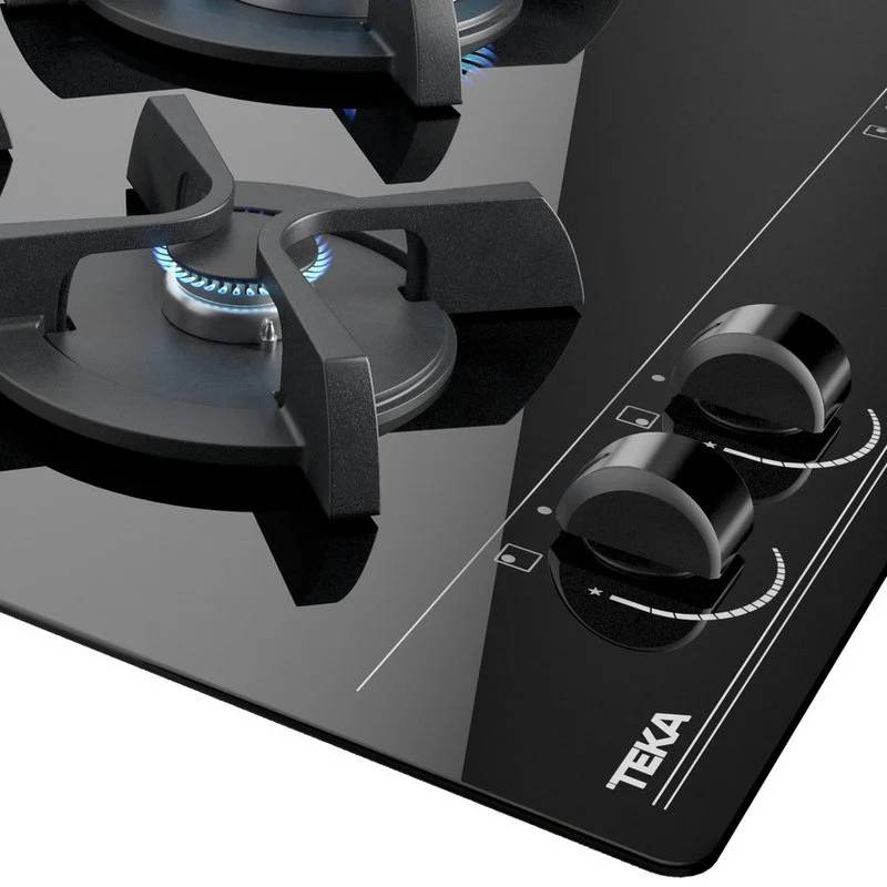 Teka GBC 63010 Placa de Gas Butano 3 Zonas Cristal 9