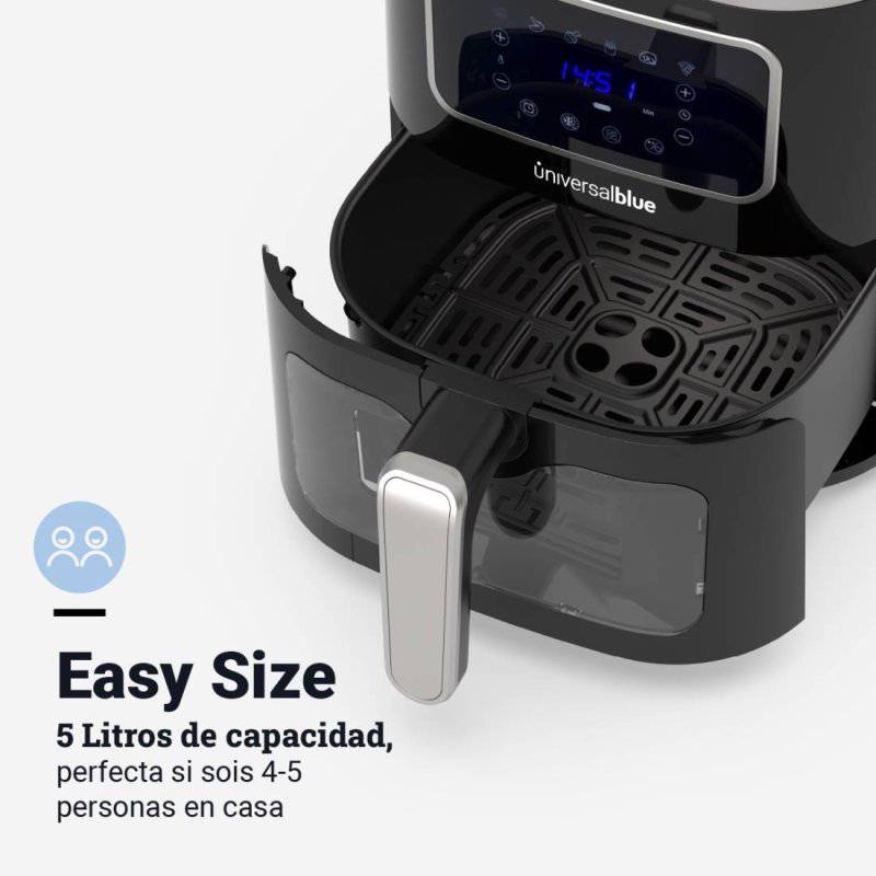 Universal Blue Air Crispy 6005B Freidora de Aire 5_1