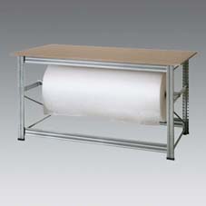 MESA TRABAJO PORTA BOBINA, 165 x 90 x 90 cm