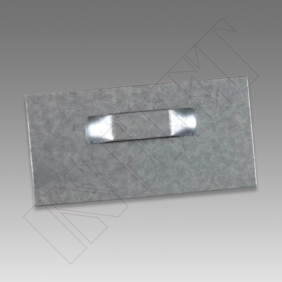 COLGADOR ADHESIVO METALICO, 8 x 4 cm -2 kg-