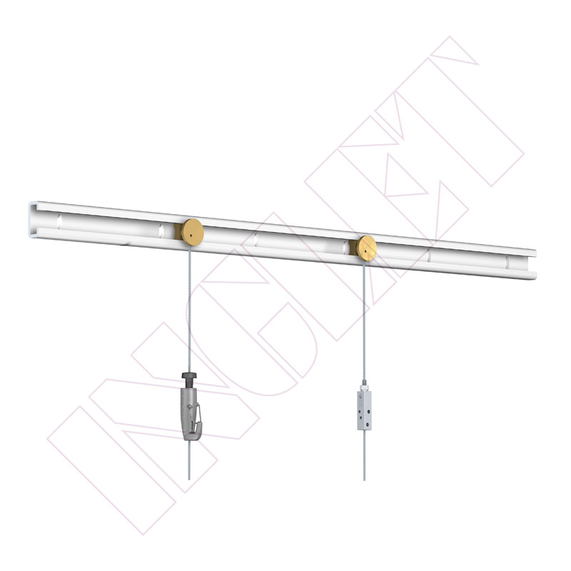 GUIA T&S HEAVY DUTY TRACK BLANCO 200 cm