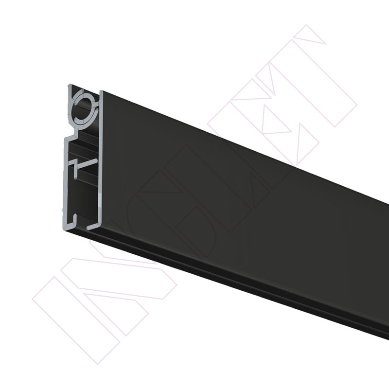 GUIA T&S DOUBLE WALL TRACK NEGRO 200 cm