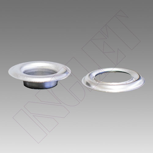 OLLAO METÁLICO + ARANDELA, Ø 9.5 mm -500 u-