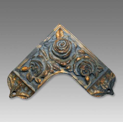 ADORNO METALICO ORO O819, 68 x 38 mm