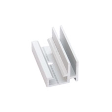 METRO PERFIL SIMPLE 19 PERFORADO PLATA