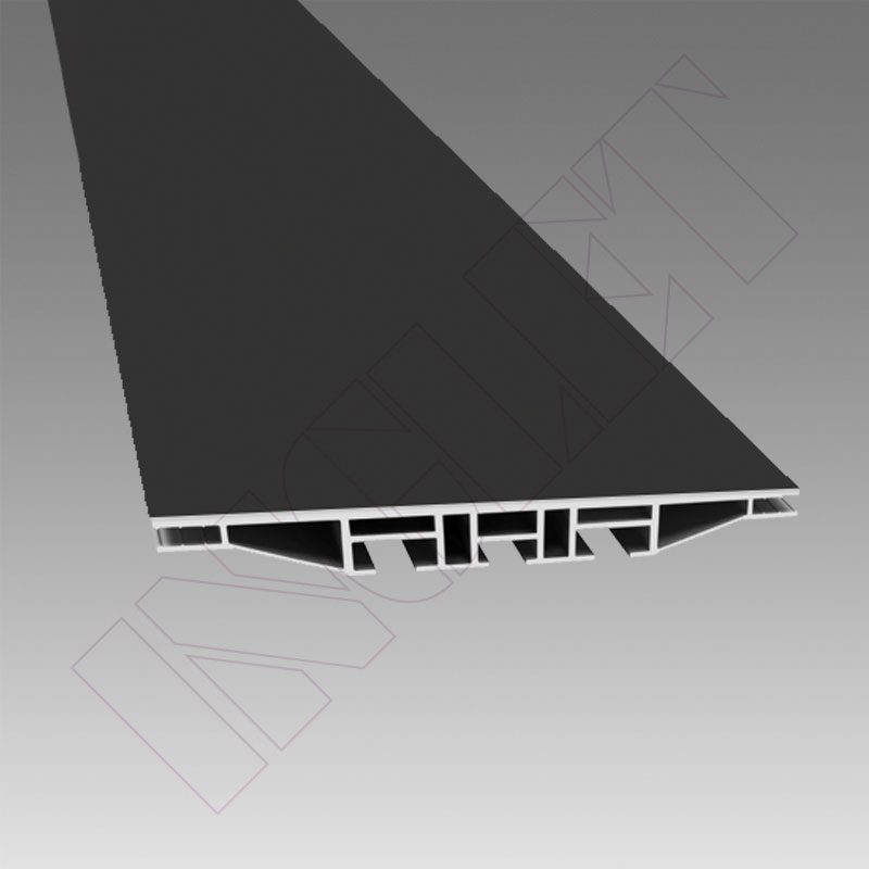 METRO PERFIL LIGHTBOX DOUBLE 160 CLOSED NEGRO