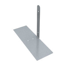 SET PIE SOPORTE LATERAL PLATA (FK-0120) -2 u-