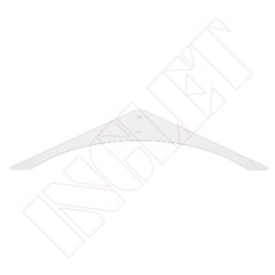 SET PIE SOPORTE DELTA BLANCO (FK-5670) -2 u-