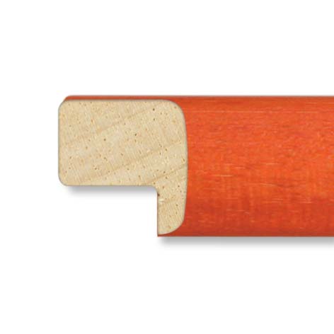 METRO MOLDURA NARANJA MATE 15 x 14 mm