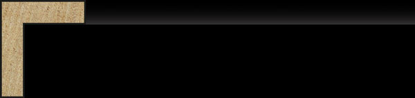 METRO MOLDURA NEGRO MATE 40 x 35 mm