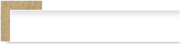 METRO MOLDURA BLANCO MATE 40 x 40 mm