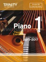 TRINITY COLLEGE - PIANO EXAM PIECES 2015-2017 GRADE 1+CD