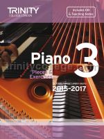 TRINITY COLLEGE - PIANO EXAM PIECES 2015-2017 GRADE 3 + CD