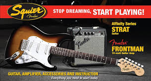 GUITARRA PACK ELECTRICA SQUIER STRATO MOD. 10G SUNBURST